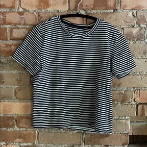 Everlane Cotton Striped Box Tee